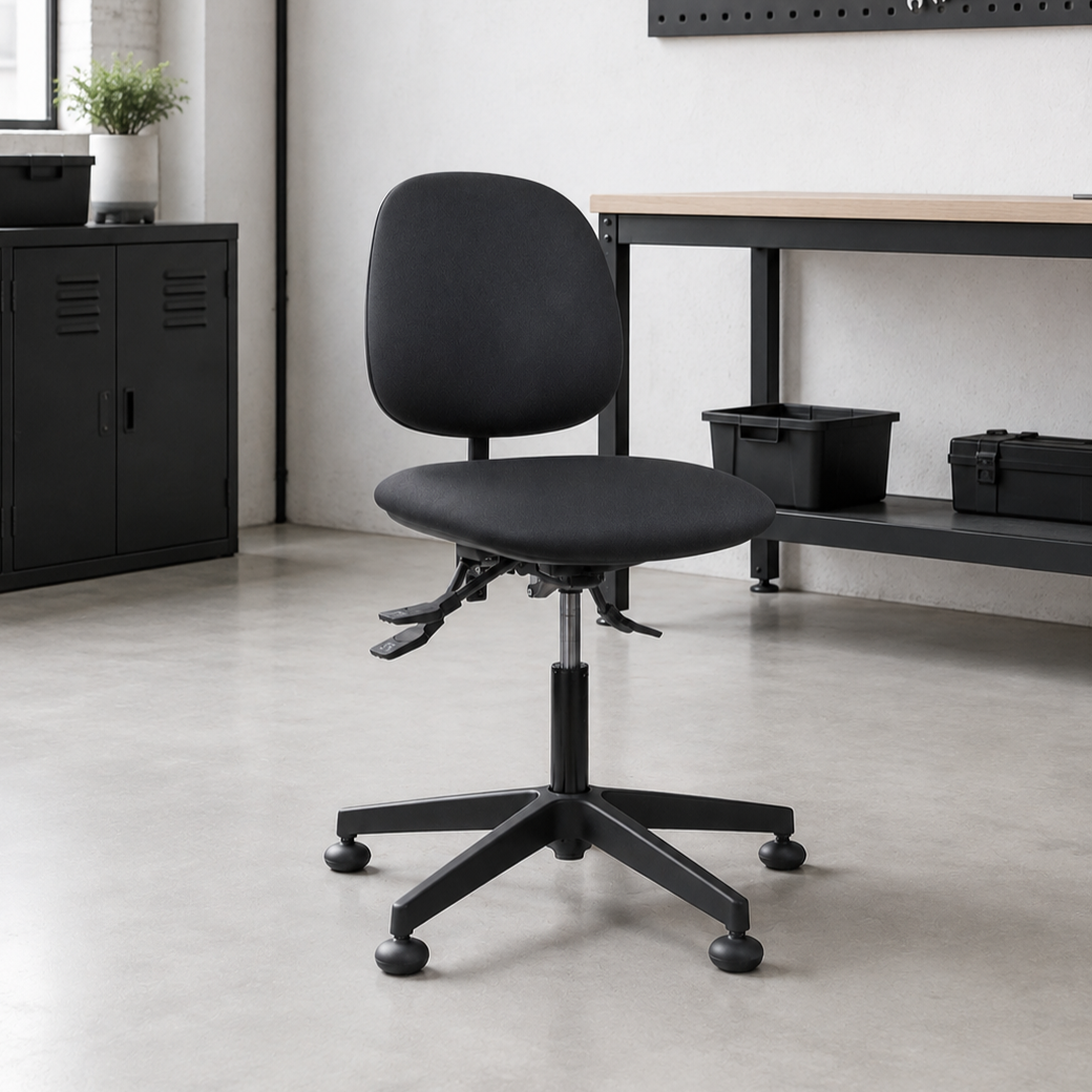 Sièges d’atelier : l’ergonomie au service des métiers techniques