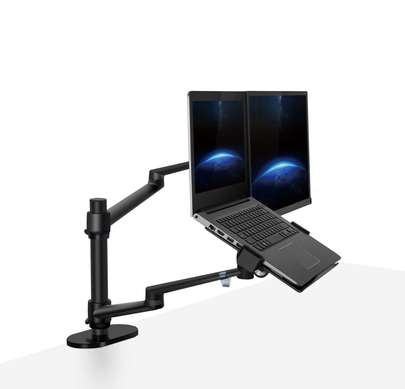Bras articulé écran et pc portable - MHARMLAPTOP (ALB)