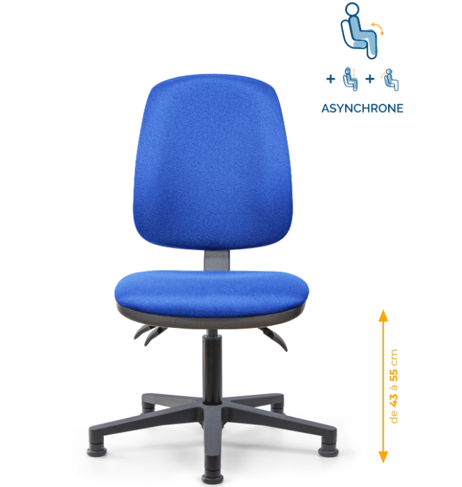 chaise de caisse, siège de caisse, chaise agent de caisse, chaise caissière, siège de caisse ergonomique, chaise en tissu de caisse, chaise supermarché, mobilier de bureau, Besançon