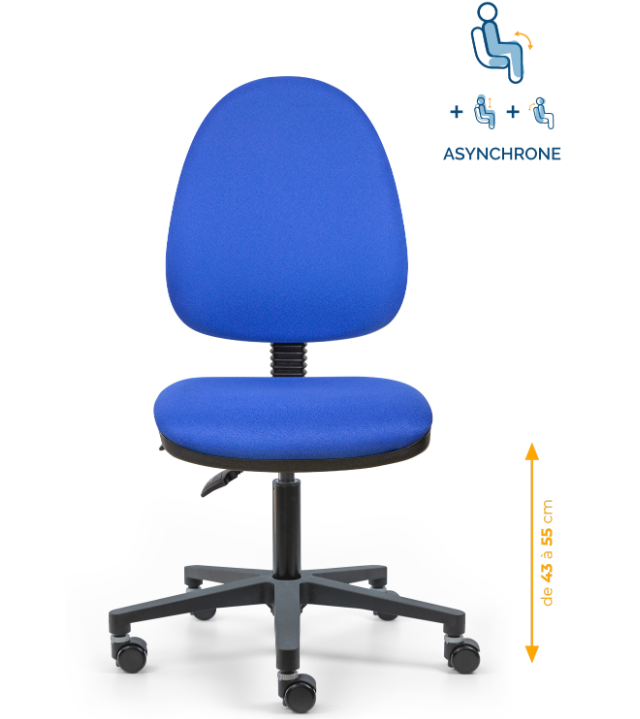 chaise de caisse, siège de caisse, chaise agent de caisse, chaise caissière, siège de caisse ergonomique, chaise en tissu de caisse, chaise supermarché, mobilier de bureau, Besançon