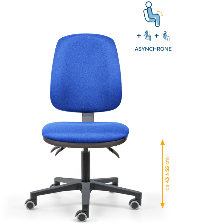 chaise de caisse, siège de caisse, chaise agent de caisse, chaise caissière, siège de caisse ergonomique, chaise en tissu de caisse, chaise supermarché, mobilier de bureau, Besançon