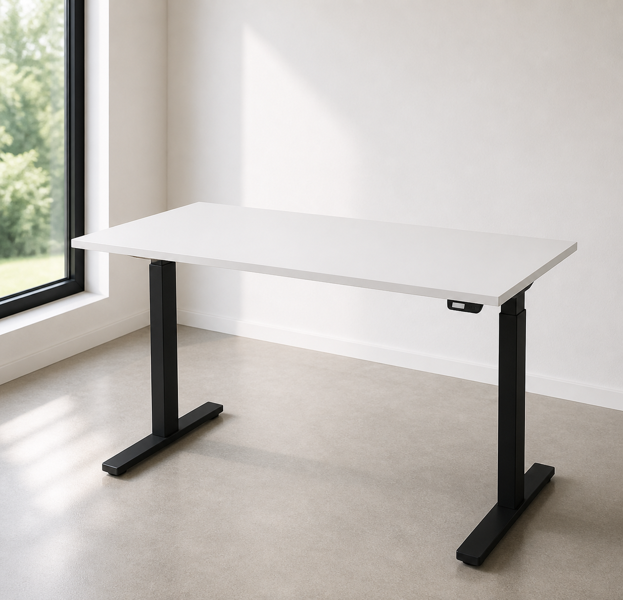Bureau électrique avec mémoires de positions