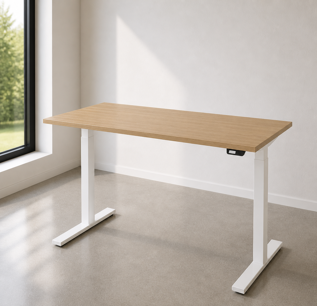 Bureau électrique avec mémoires de positions