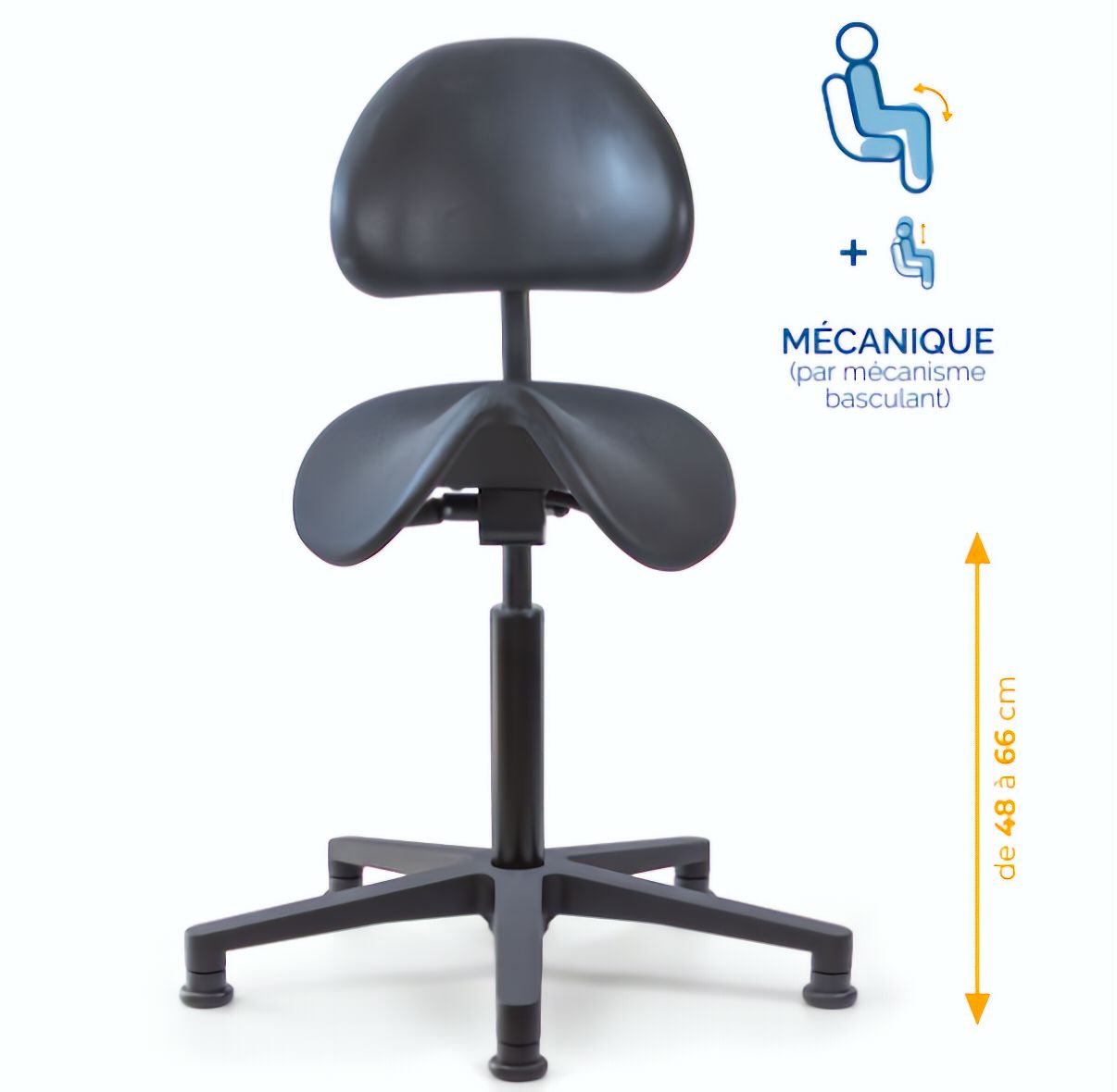 Chaise polyuréthane, Chaise atelier polyuréthane, chaise pour atelier polyuréthane, siège pour atelier, siège atelier polyuréthane, mobilier de bureau, Besançon