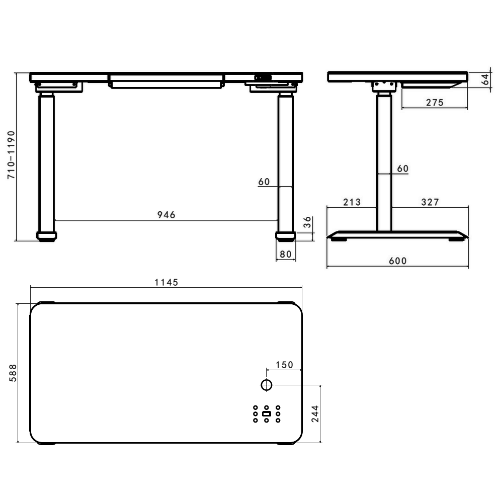 Bureau électrique - HOMY