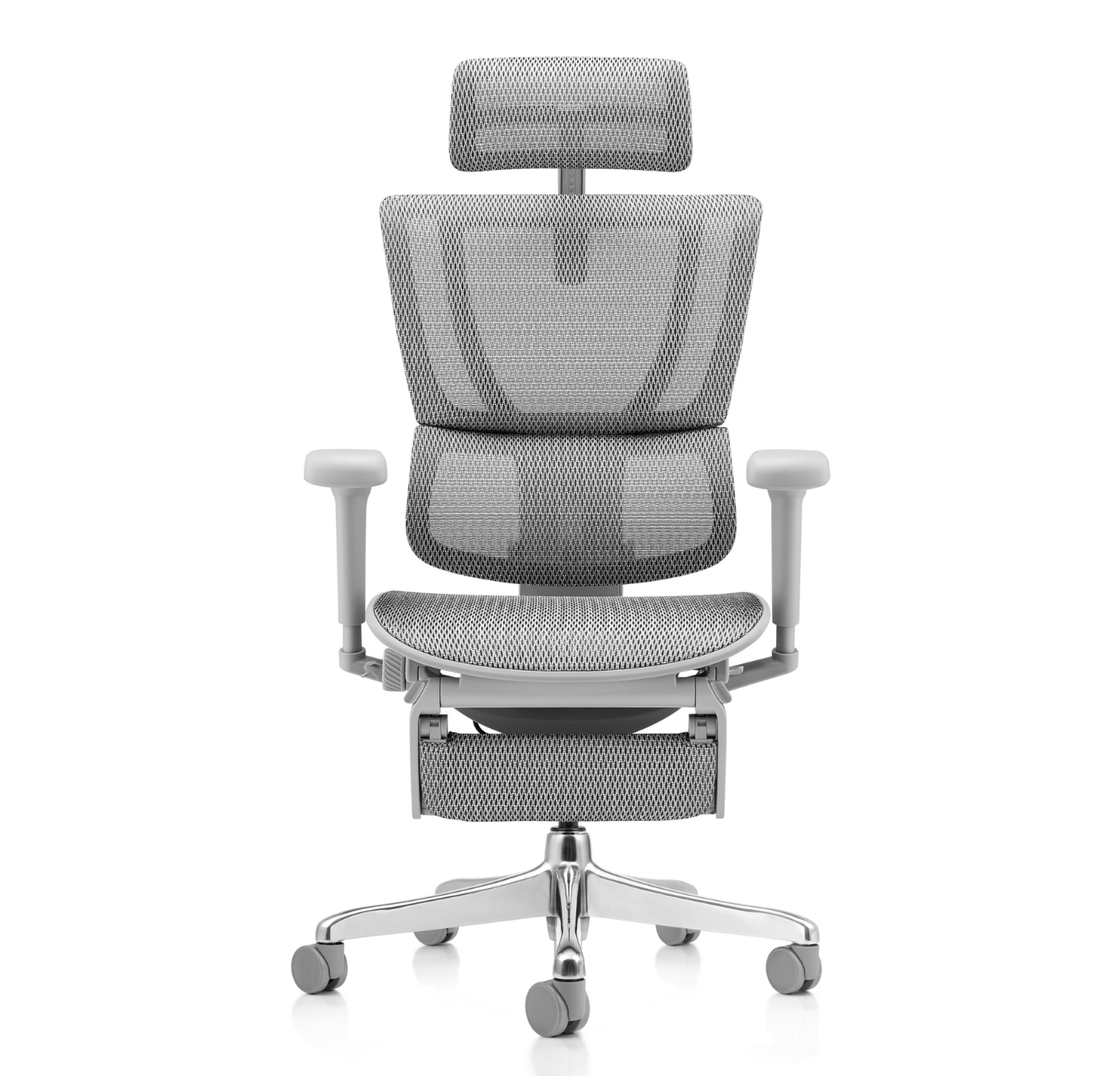 Fauteuil Ergonomique Mirus + Repose-jambes