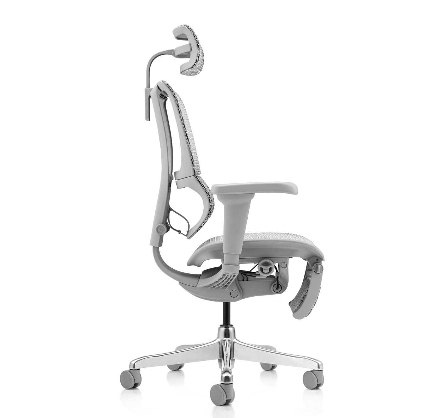 Fauteuil Ergonomique Mirus + Repose-jambes