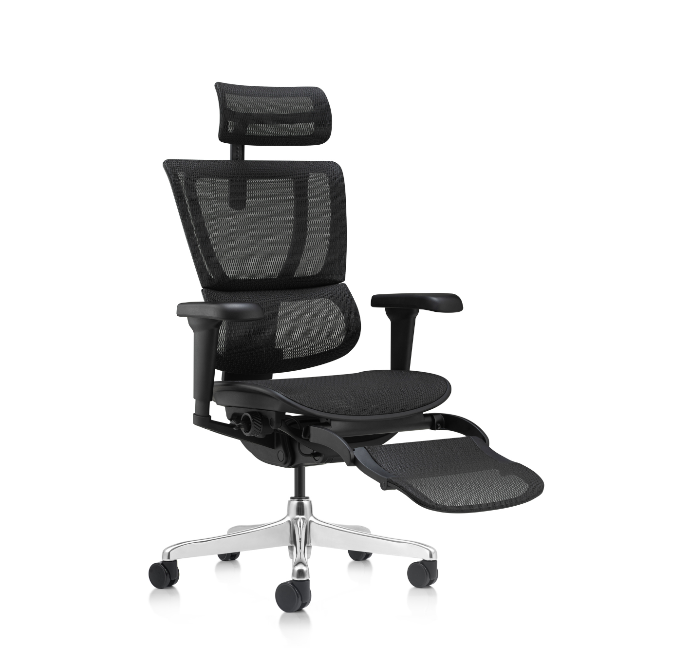 Fauteuil Ergonomique Mirus + Repose-jambes