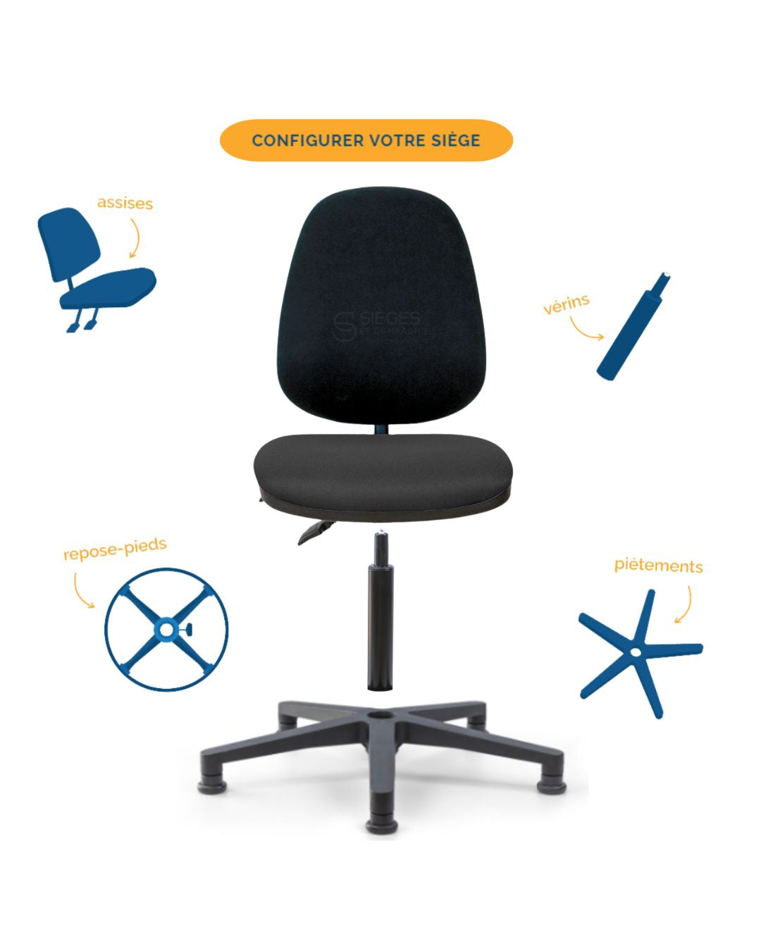 SIÈGE TECHNIQUE - OCE 130