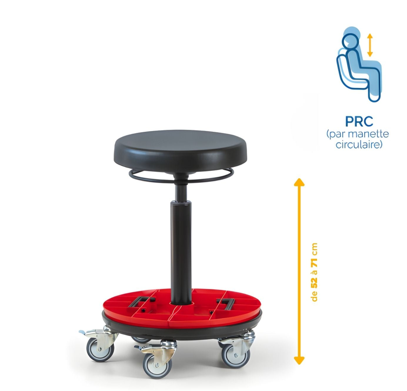 TABOURET POUF PRC MECANO