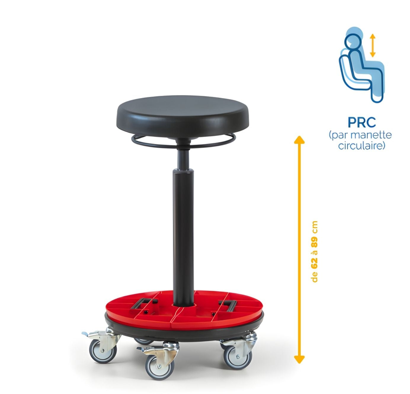 TABOURET POUF PRC MECANO