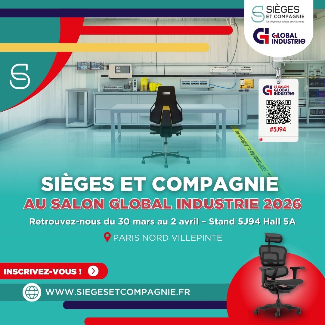 Sièges et Compagnie au Salon Global Industrie 2026