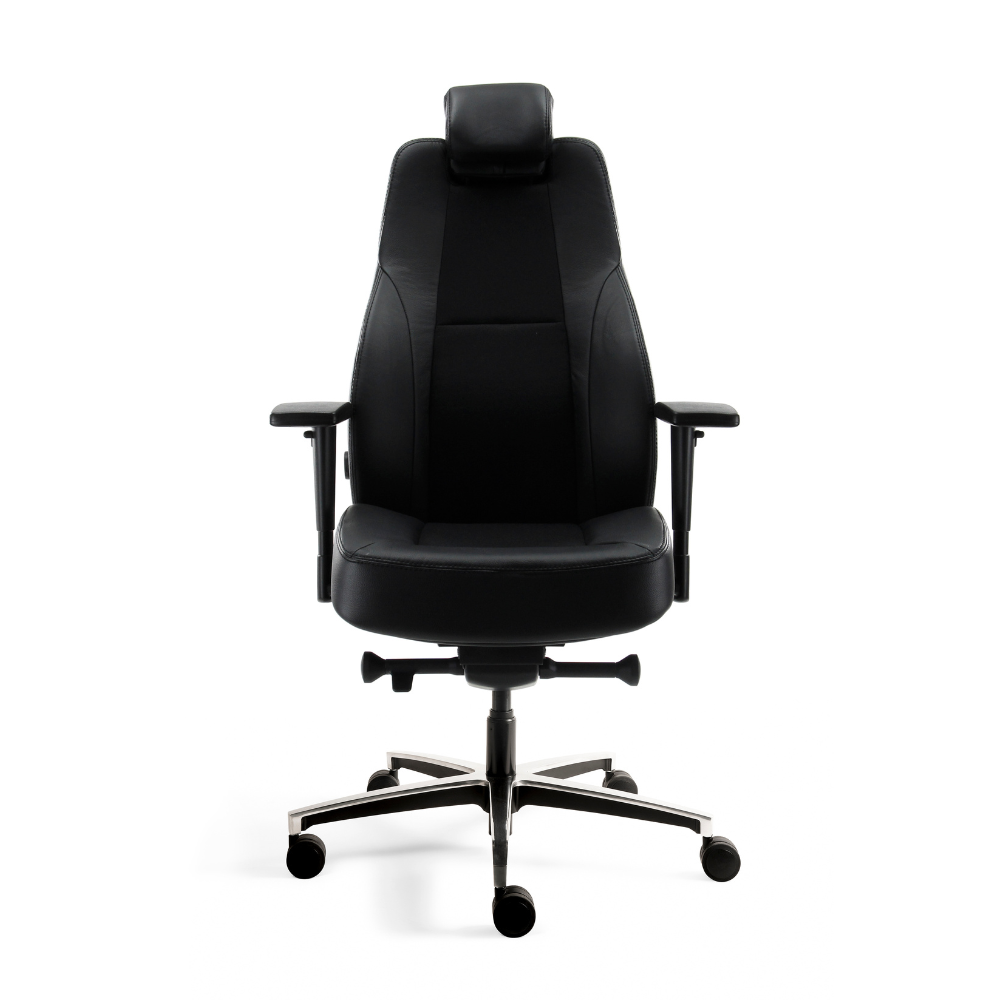 Fauteuil ergonomique 24/24, siège personne forte, fauteuil jusqu'à 200kg, siège ergonomique, siège télésurveillance