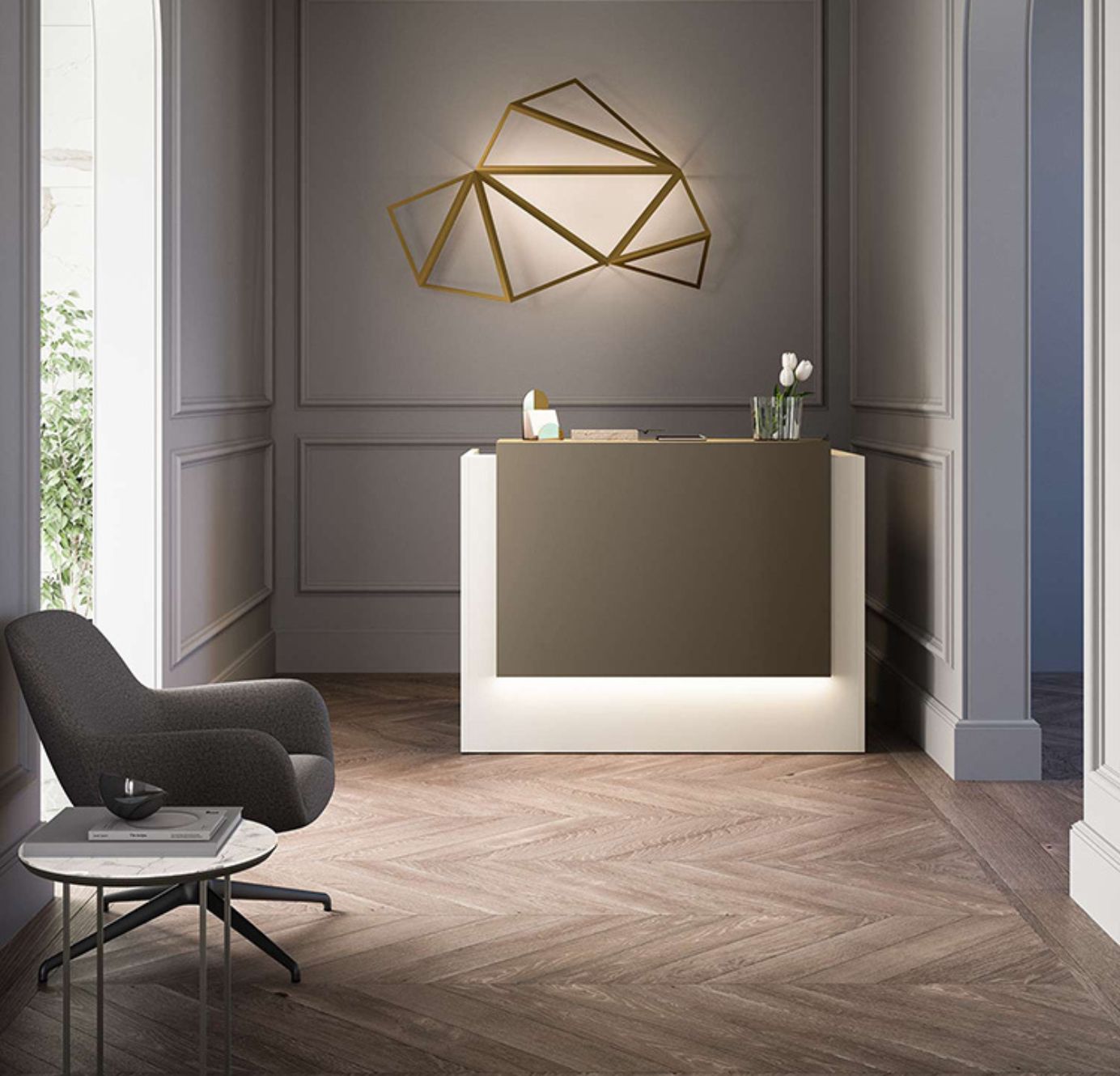 BANQUE D'ACCUEIL Z2
