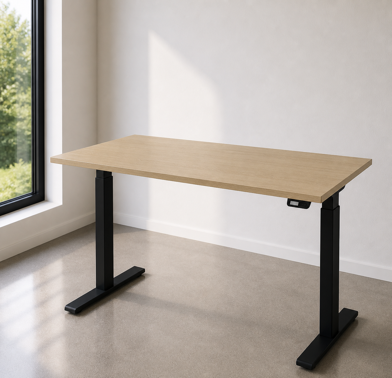 Bureau électrique avec mémoires de positions