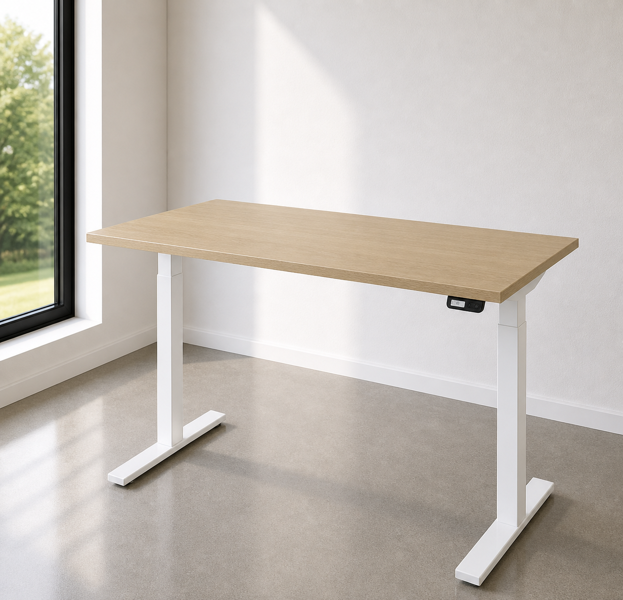Bureau électrique avec mémoires de positions