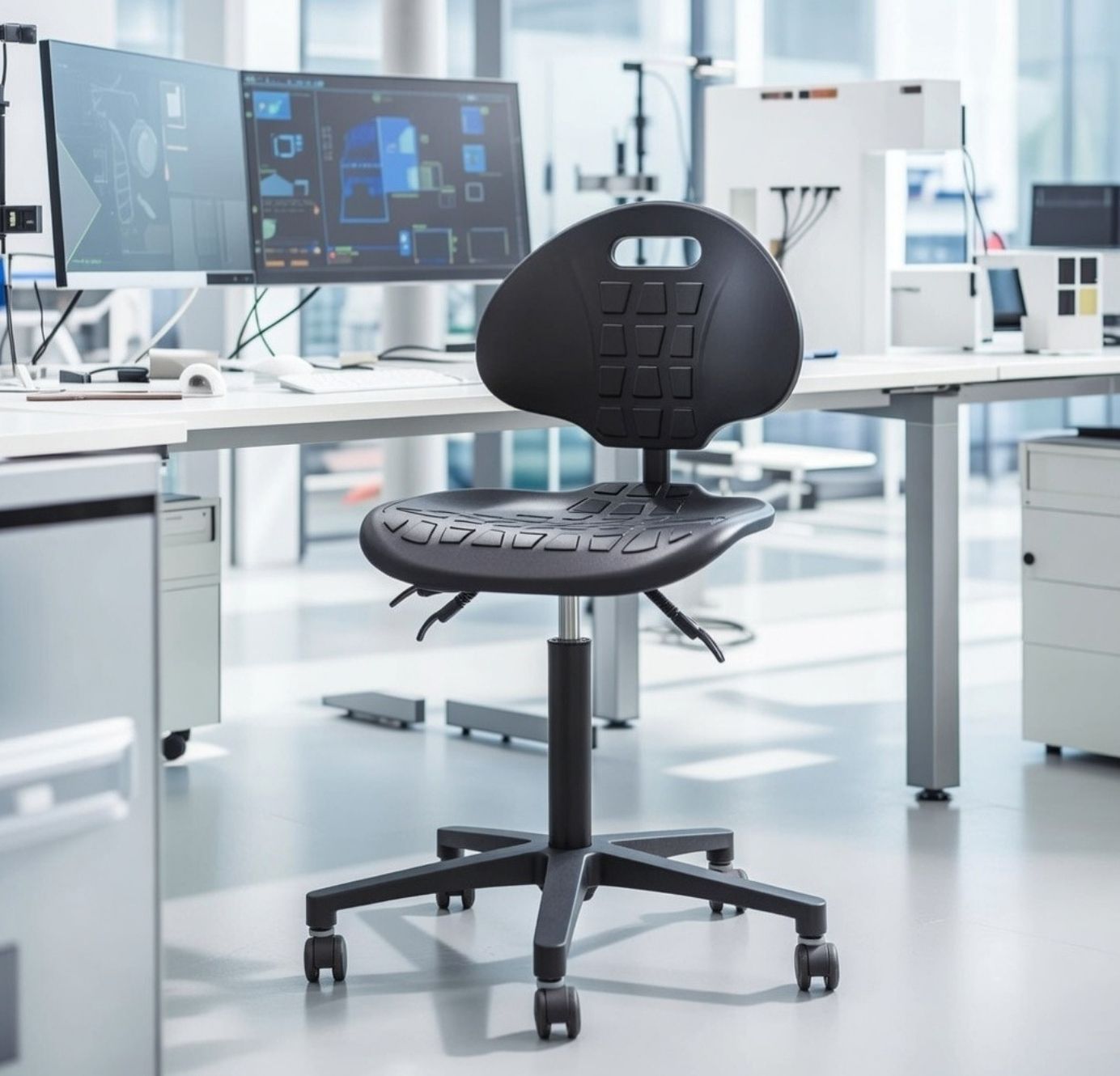 Chaise atelier polyuréthane - TULIP