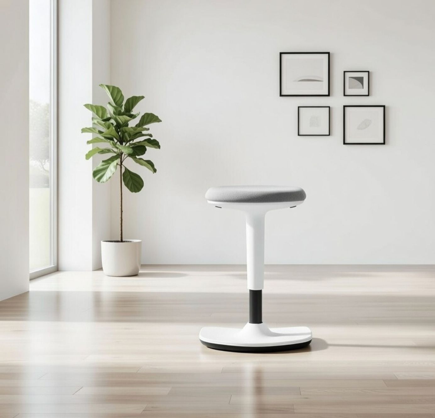 Tabouret assis debout ergonomique Swift