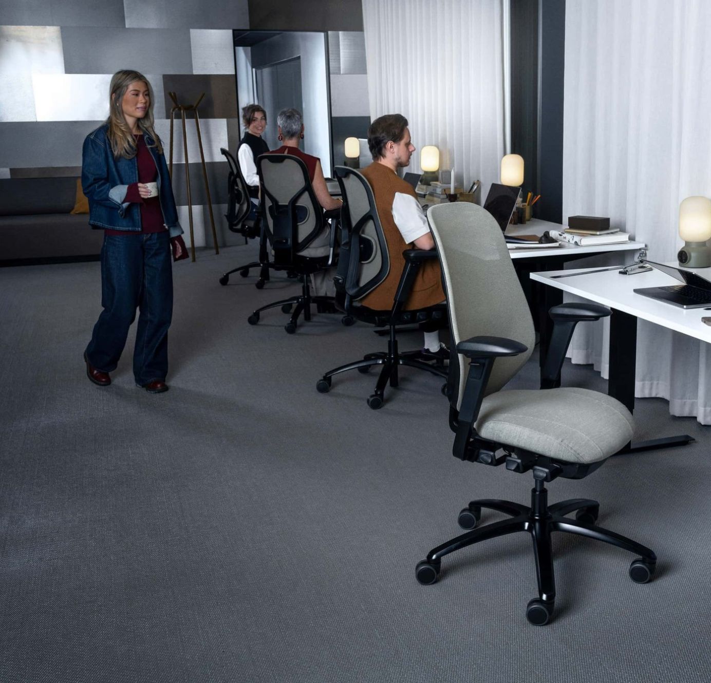SIÈGE DE BUREAU RH MEREO MESH
