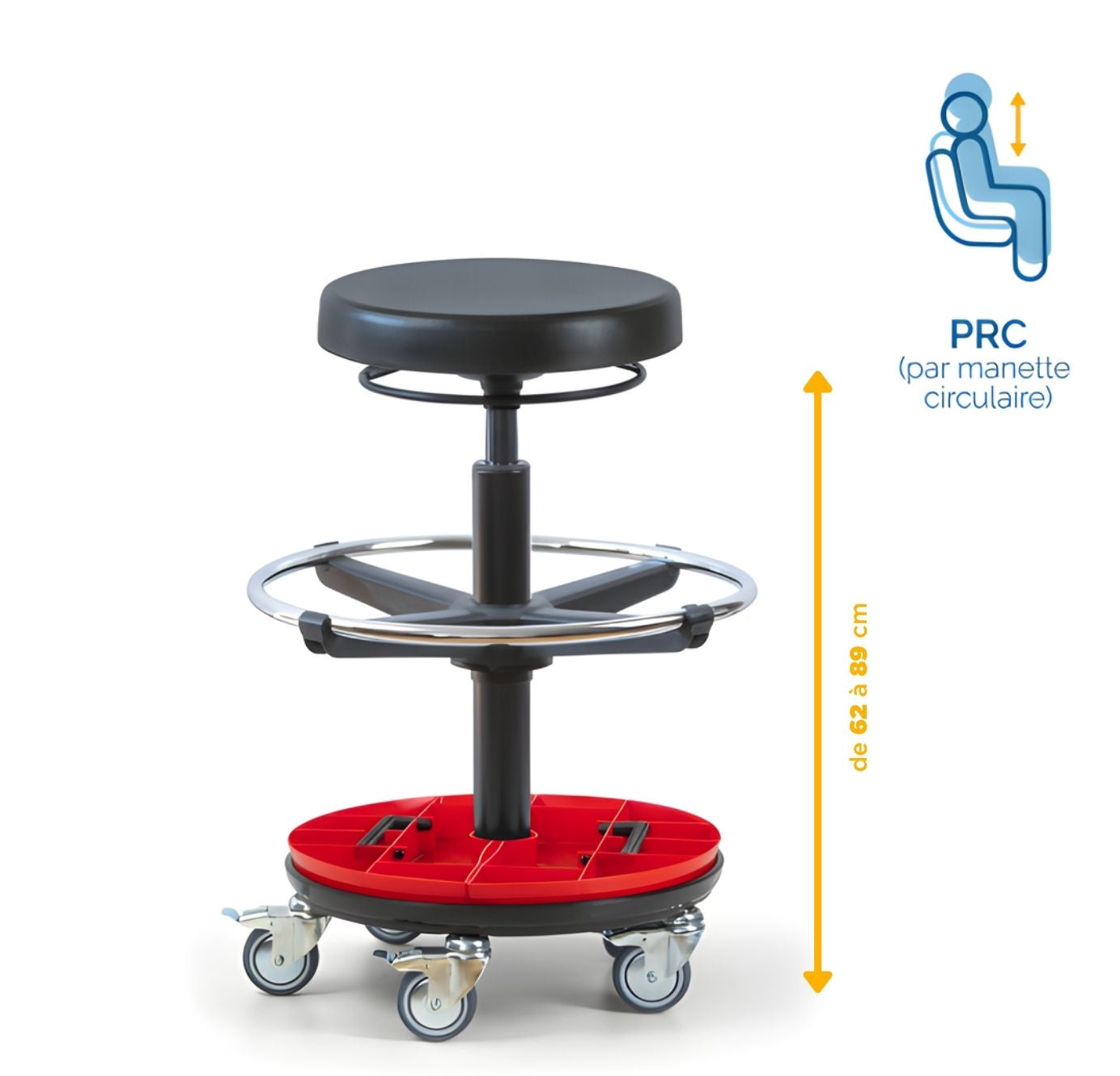 TABOURET POUF PRC MECANO