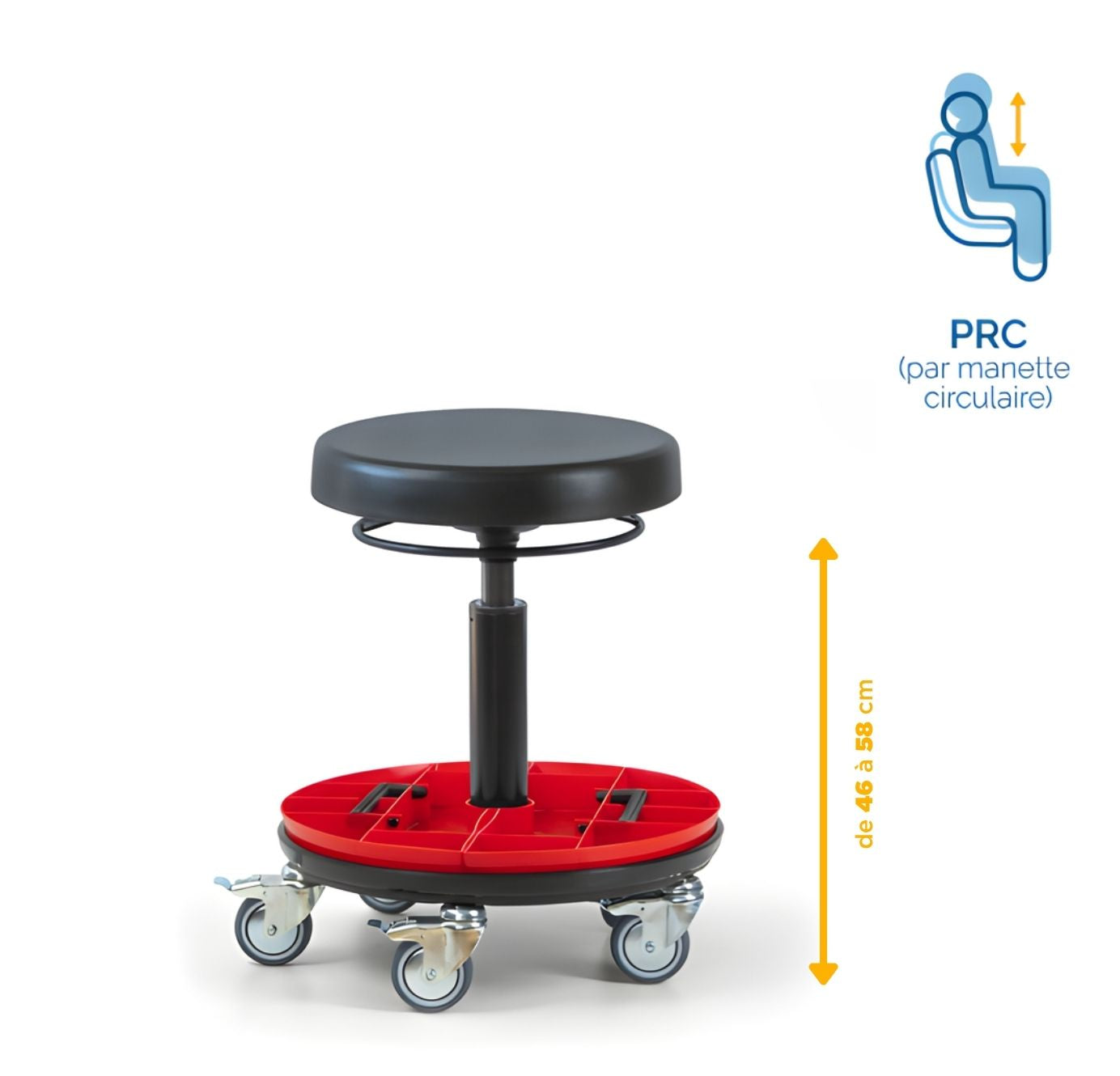 TABOURET POUF PRC MECANO